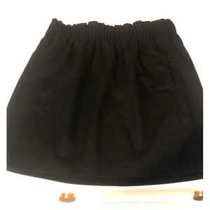 J CREW elastic Black Skirt